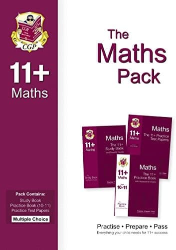 Tapa de The 11+ Maths Bundle Pack - Multiple Choice