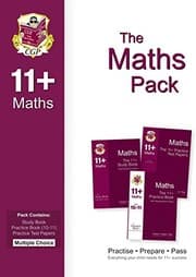 Tapa de The 11+ Maths Bundle Pack - Multiple Choice