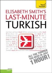 Tapa de Last-Minute Turkish with Audio CD