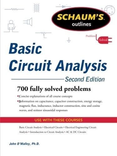 Tapa de Schaum's Outline of Basic Circuit Analysis, Second Edition