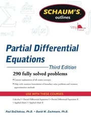 Tapa de Schaum's Outline of Partial Differential Equations