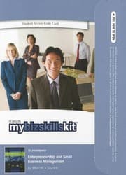 Tapa de MyBizSkillsKit -- Valuepack Access Card -- for Entrepreneurship and Small Business Management