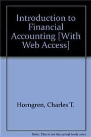 Tapa de Introduction to Financial Accounting and MyAccountingLab with Pearson eText Package
