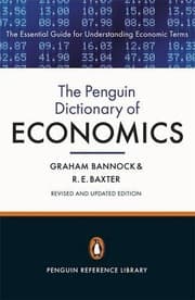 Tapa de The Penguin dictionary of Economics