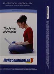 Tapa de MyAccountingLab 1 Semester Access Pass Code
