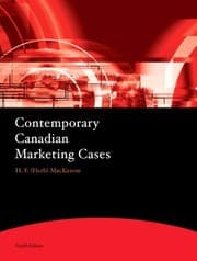 Tapa de Contemporary Canadian Marketing Cases