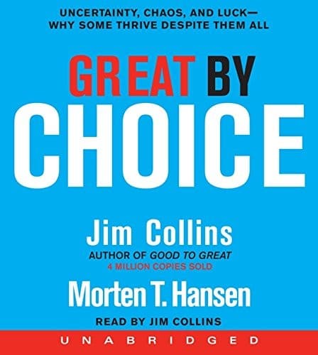 Tapa de Great by Choice CD