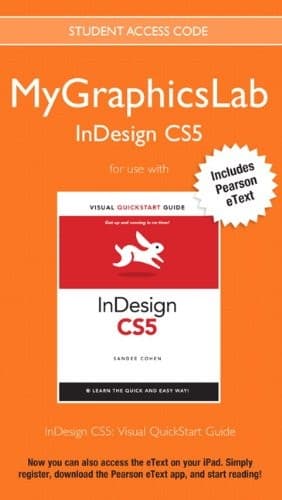 Tapa de MyGraphicsLab InDesign Course with InDesign CS5