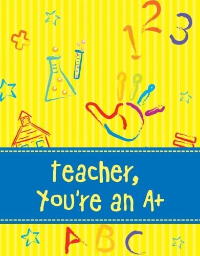Tapa de Teacher, You're an A+