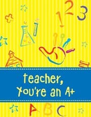 Tapa de Teacher, You're an A+