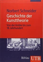 Tapa de Geschichte der Kunsttheorie