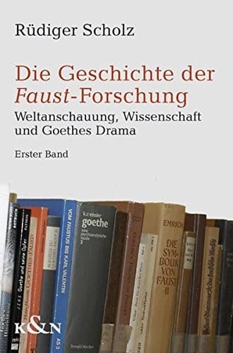 Tapa de Die Geschichte der Faust-Forschung
