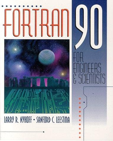 Tapa de FORTRAN 90 for engineers and scientists