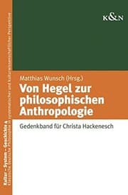 Tapa de Von Hegel zur philosophischen Anthropologie