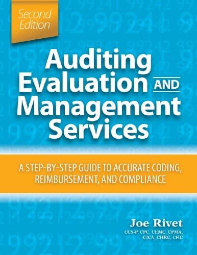 Tapa de Auditing Evaluation and Management Services, Second Edition