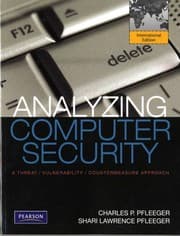 Tapa de Analyzing Computer Security
