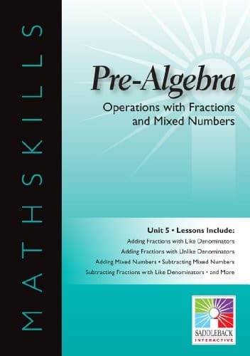 Tapa de Pre-Algebra