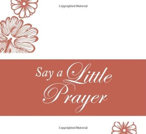 Tapa de Say a Little Prayer