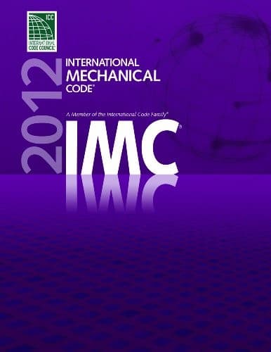 Tapa de 2012 International Mechanical Code