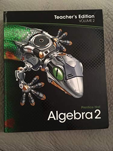Tapa de Algebra 2 Volume 2 Teacher's Edition Prentice Hall