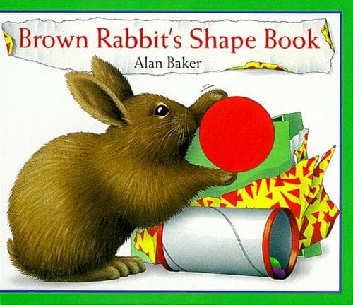 Tapa de Brown Rabbit's shape book
