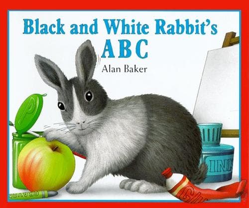 Tapa de Black and White Rabbit's ABC