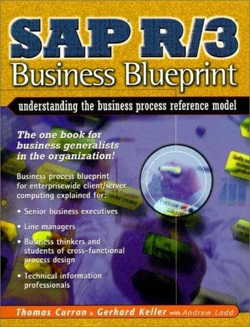 Tapa de SAP R/3 business blueprint