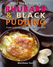 Tapa de Paul Heathcote's rhubarb and black pudding