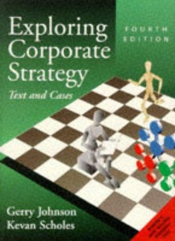 Tapa de Exploring corporate strategy