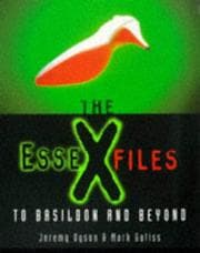 Tapa de The EsseX files
