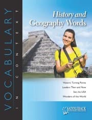 Tapa de History and Geography Words