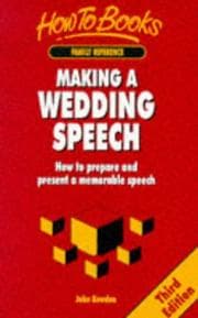 Tapa de Making a Wedding Speech