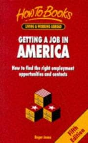 Tapa de Getting a Job in America