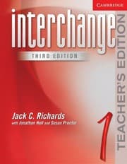 Tapa de Interchange 1. Teacher's edition : english for international communication - 3. ed.