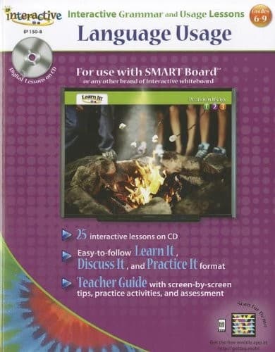 Tapa de Interactive Grammar and Usage Lessons
