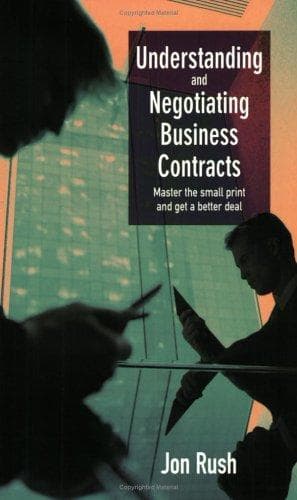 Tapa de Understanding & Negotiating Business Contracts