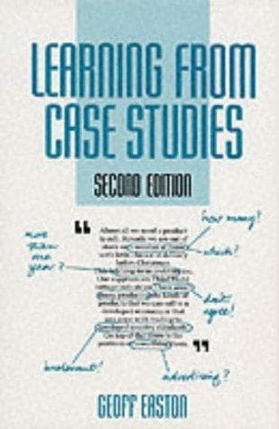 Tapa de Learning from Case Studies