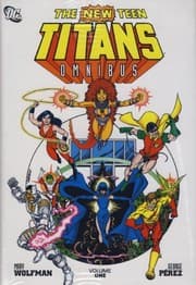 Tapa de The New Teen Titans Omnibus Vol. 1.