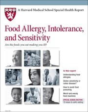 Tapa de Harvard Medical School Food Allergy, Intolerance, and Sensitivity
