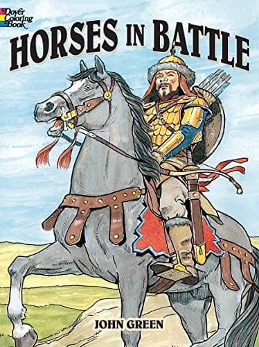 Tapa de Horses in Battle