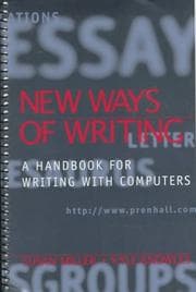 Tapa de New ways of writing