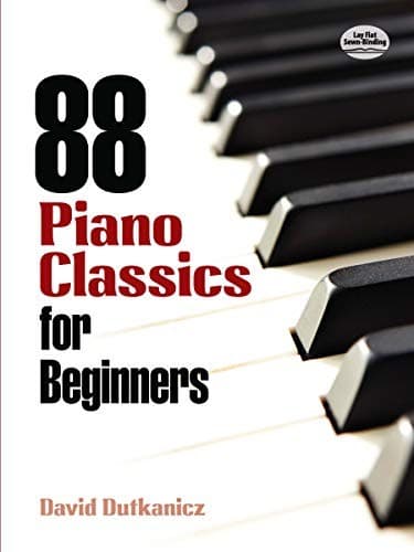 Tapa de 88 Piano Classics for Beginners