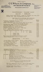 Tapa de Perennial price list
