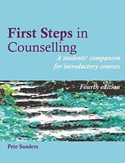Tapa de First Steps in Counselling