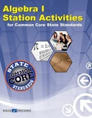 Tapa de Algebra 1 Station Activities for Common Core Standards