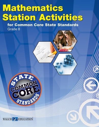 Tapa de Station Activities for Common Core Middle School Math Series
