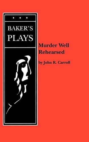Tapa de Murder Well Rehearsed
