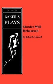 Tapa de Murder Well Rehearsed