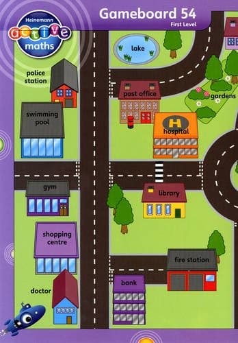 Tapa de Heinemann Active Maths - First Level - Beyond Number - Gameboards