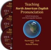 Tapa de Teaching North American English Pronunciation Text/CD's Set